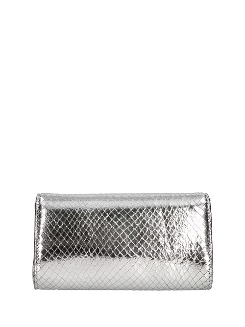 Borsa mini modello Bella in pelle GEDEBE | BELLA SMALL PRINTED NAPPA SNAKEARGENTO